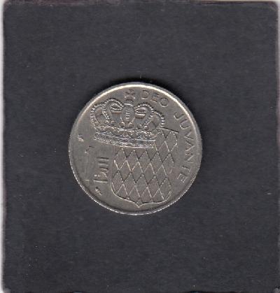 Beschrijving: 1 Franc RAINIER III  